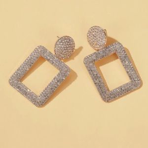 🆕LAST PAIR!🛍 Art Deco Rhinestone Earrings